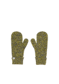 Monica Moulinere Knit Mittens - Dark Grey