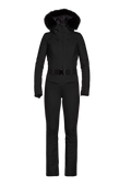 Parry Ski Jumpsuit Faux Border - Svart