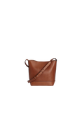 Edith Small Bucket Bag - Cognac