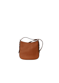Poppy Small Hobo Bag - Cognac