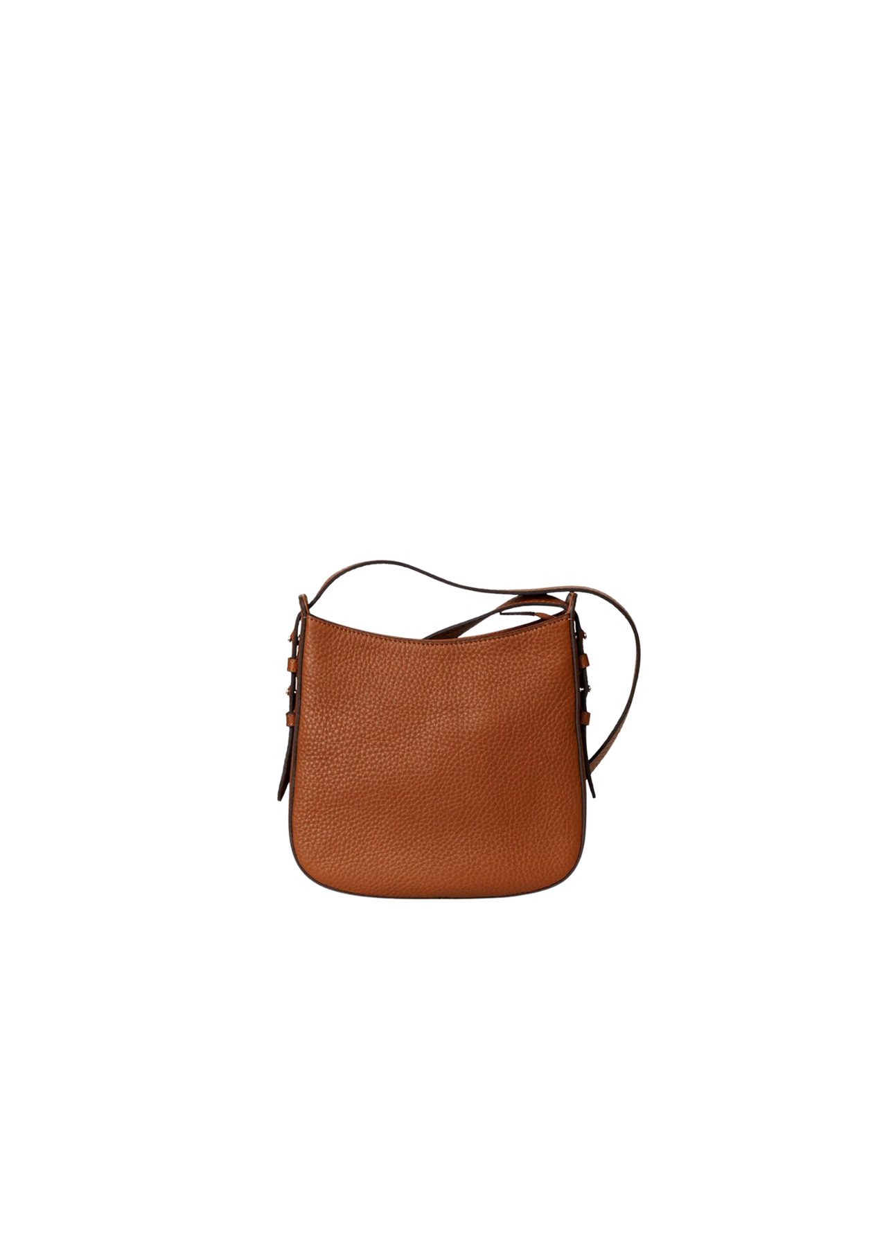 Poppy Small Hobo Bag - Cognac
