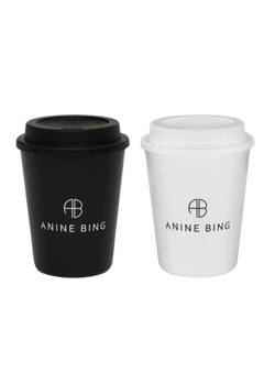 AB Cup 2 Pack - White And Black