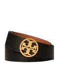 1.5" Miller Reversible Belt - Black / Classic Cuoio / Gold