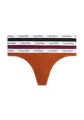 Thong 3Pk - Gingerbread/Black/Tawny Port