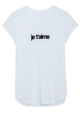 Woop Ico Floc Je T'aime - Blanc
