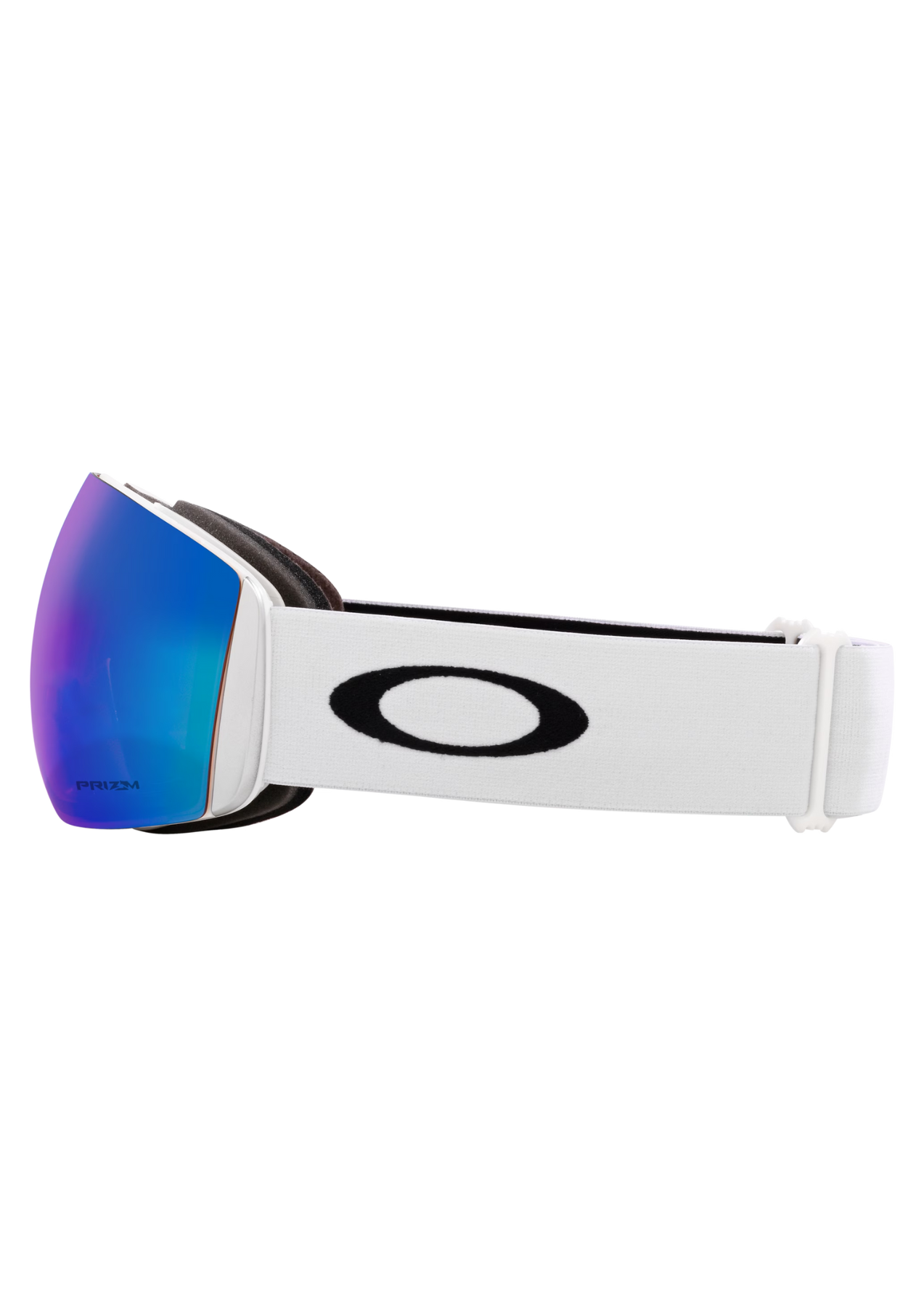 Flight Deck L - Matte White - Prizm Snow Argon Iridium