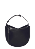 Medium Baxter Leather Bag - Svart