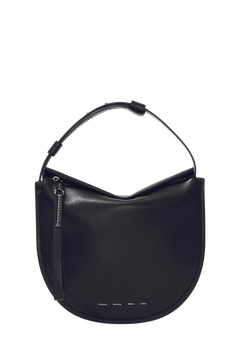Medium Baxter Leather Bag - Black