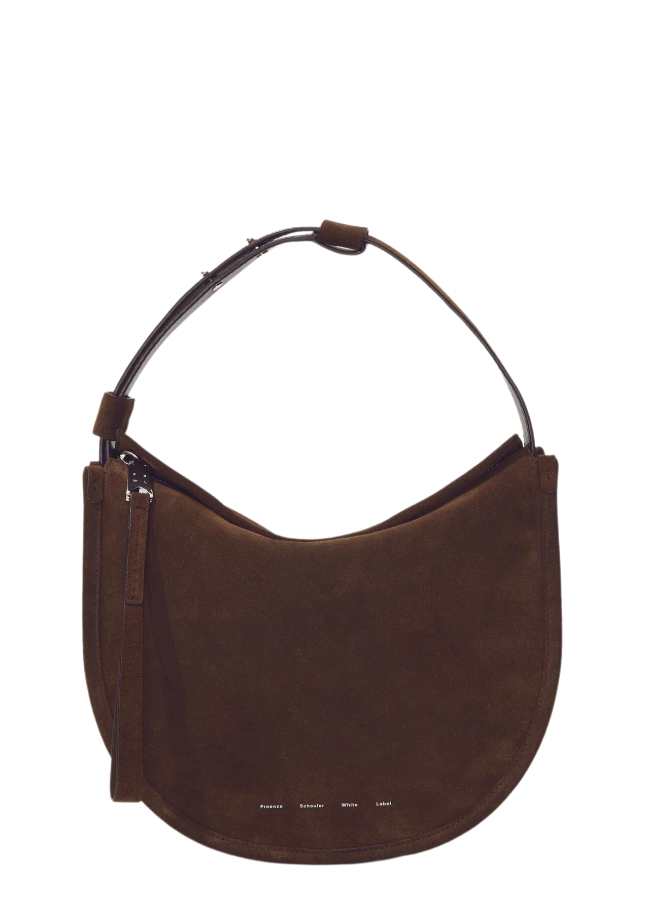Medium Baxter Suede Bag - Chocolate