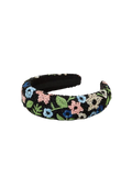 Anemona Wide Beaded Hairbrace - Svart