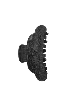 Glitter Katla Hair Claw - Black