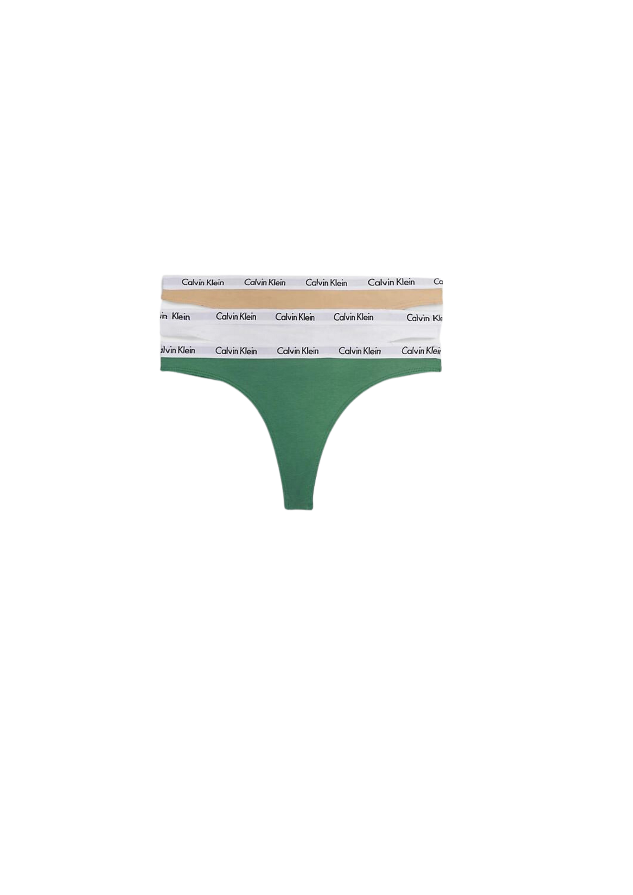 Thong 3Pk - Foliage/White/Trench
