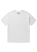 Organic Logo Fitted Tee - White Alyssum