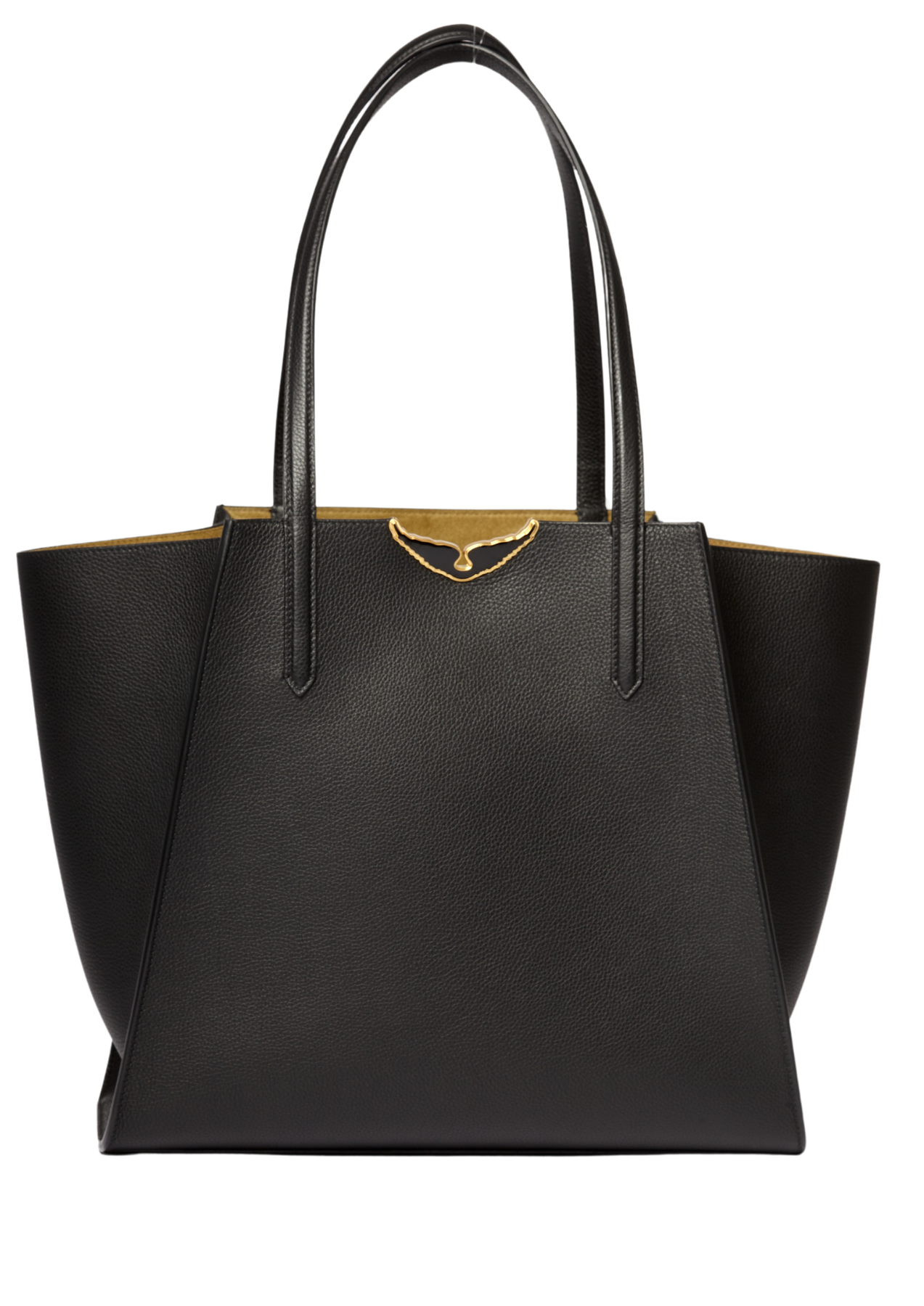 Le Borderline Grained Leather - Noir Record
