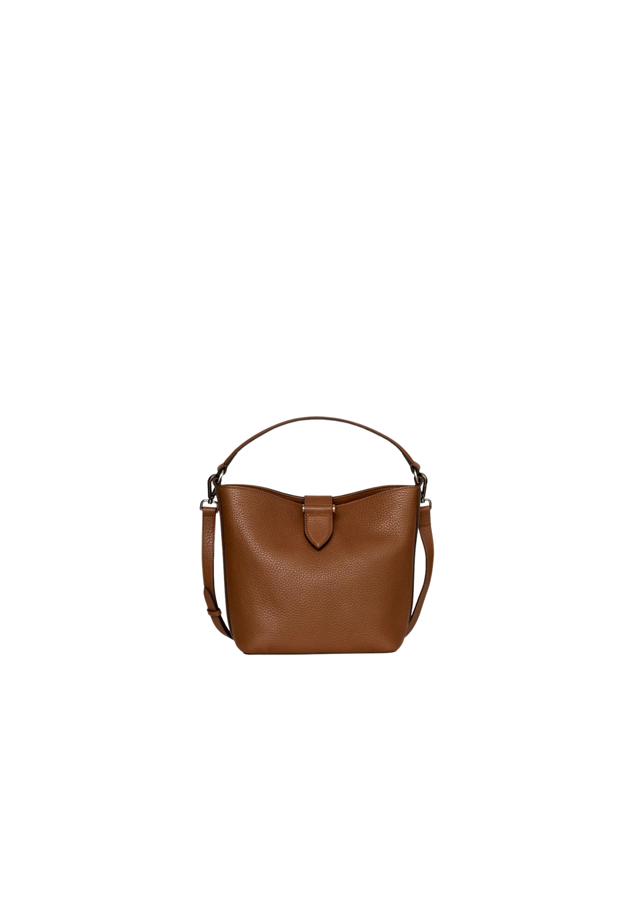 Lexie Small Bucket Bag - Cognac