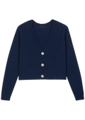 Clapam Cardigan - Marine