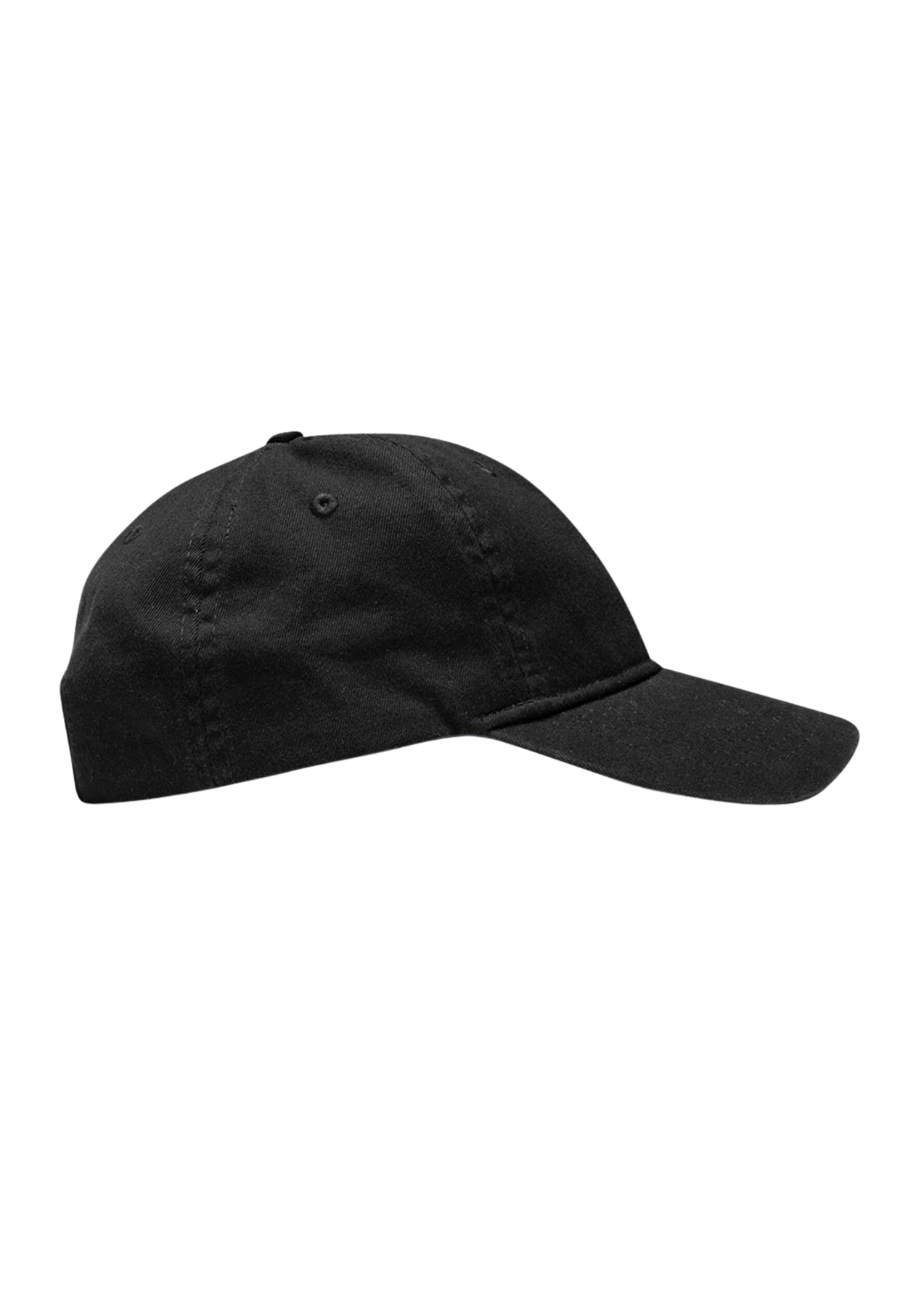 Low Profile Twill Cap - Black
