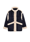 Stand Studio Dorothy Puffer Coat - Svart/Naturvit