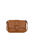 April Small Crossbody Bag - Cognac
