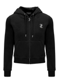 Arched Diamante Robertson Hoodie - Black