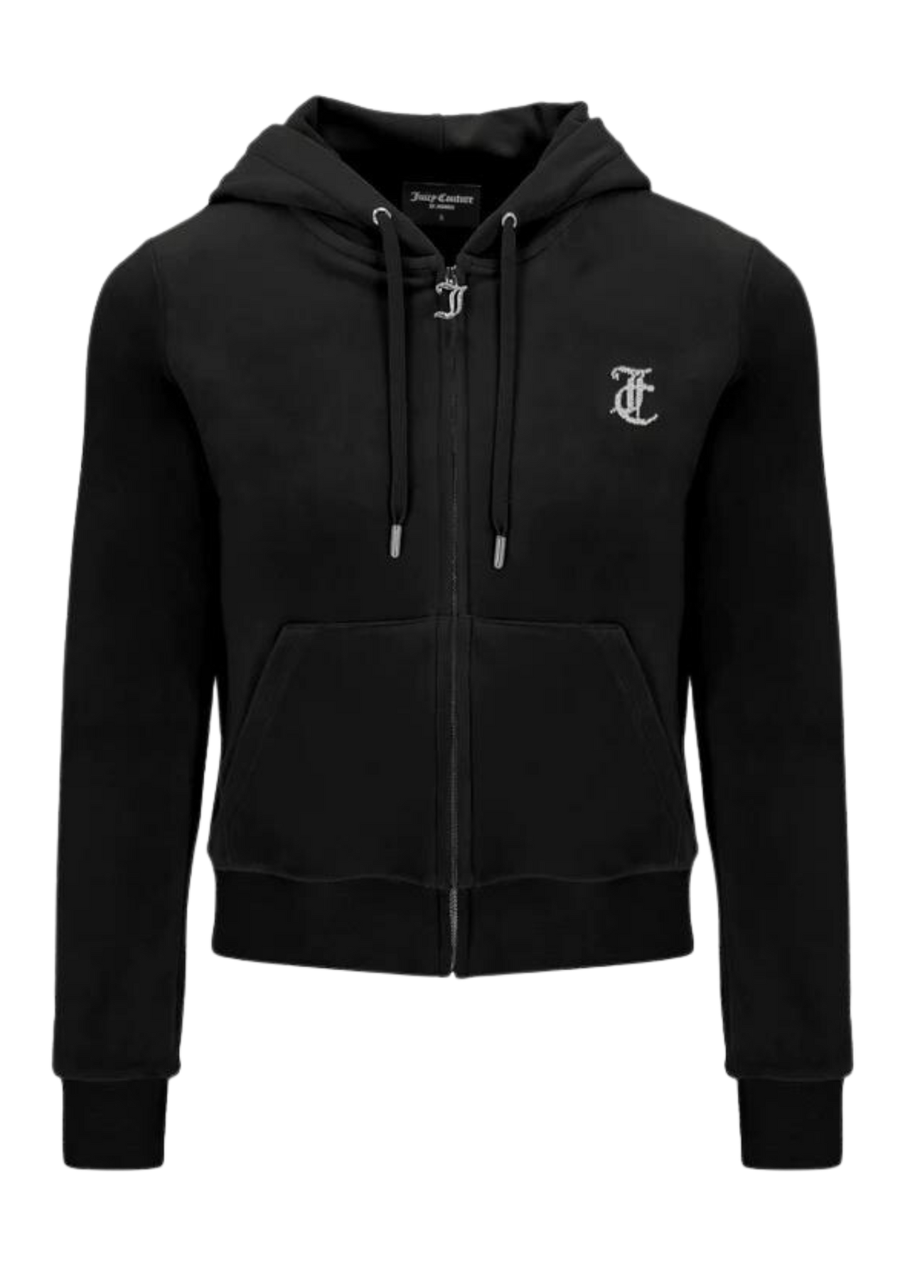 Arched Diamante Robertson Hoodie - Black