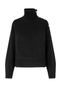 Mandie Mock Neck 14082 - Black