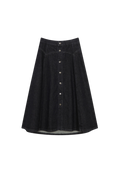 Agatha Denim Skirt - Black Wash
