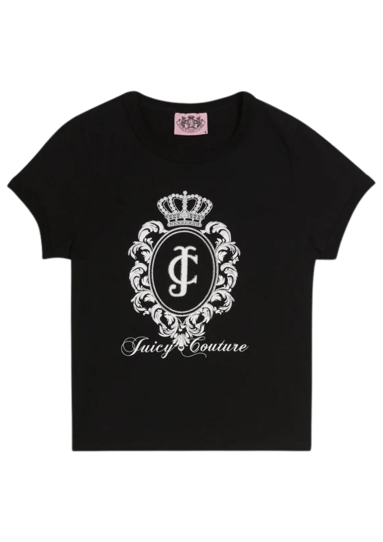 Heritage Crest Fitted T-Shirt - Black