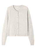 Damsville Cardigan - Heather Grey Grisch