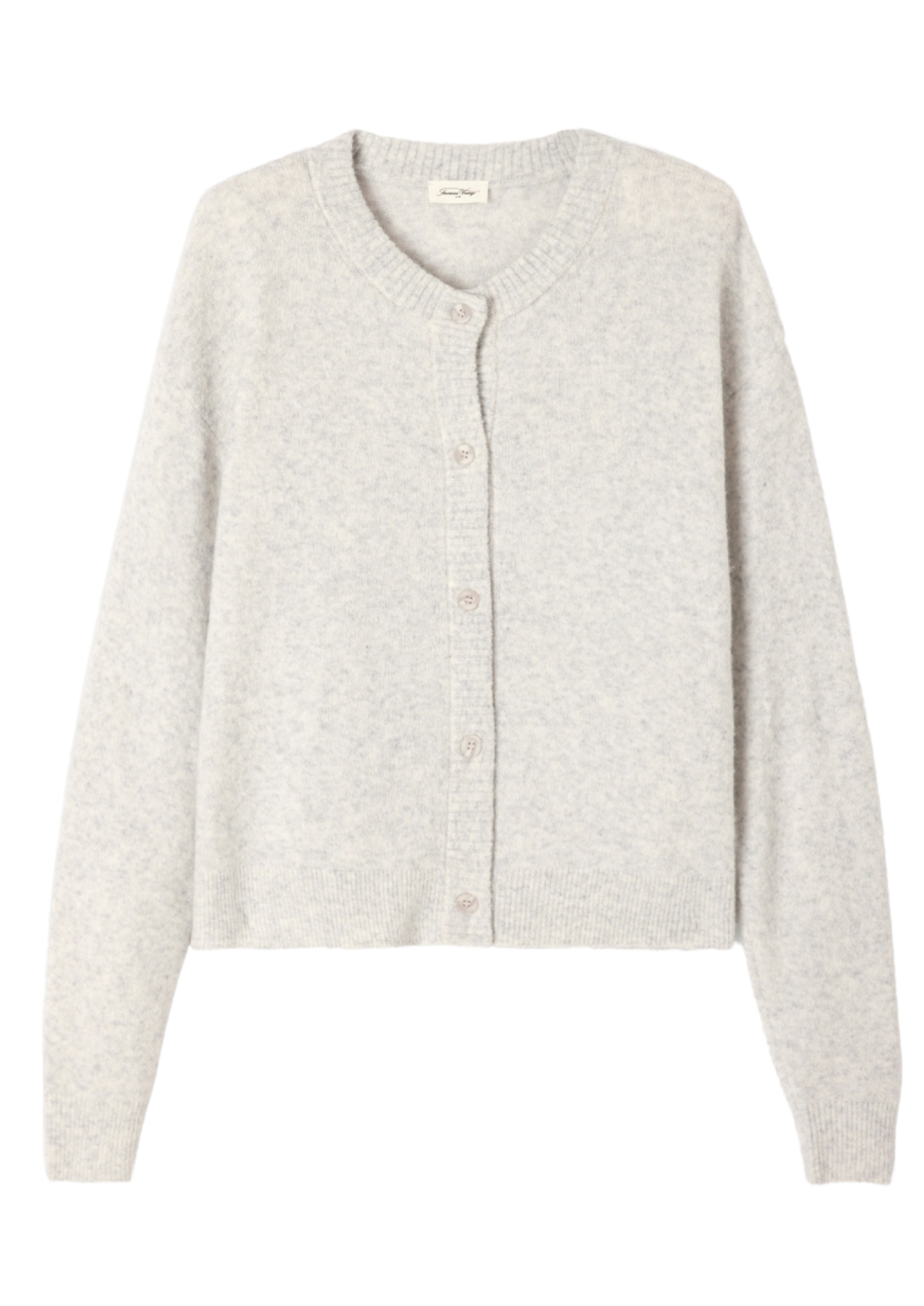 Damsville Cardigan - Heather Grey Grisch