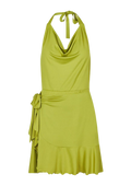 Josefine Flowy Dress - Golden Lime