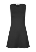 Josefine Tank Flare Dress - Black