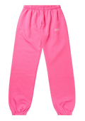 Organic Fitted Sweatpants - Sangria Sunset