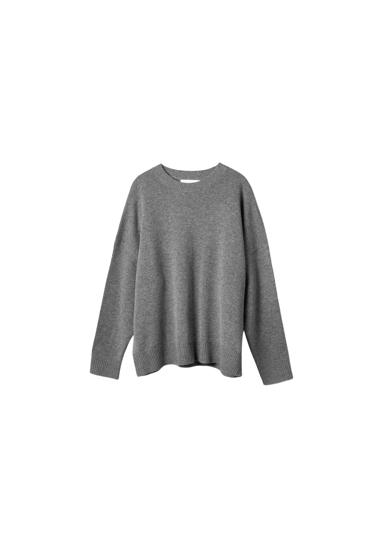 Ash Oversized Jumper - Gray Melange