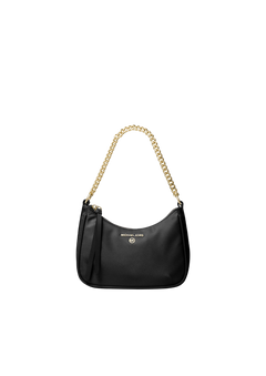 Jet Set Charm Small Nylon Gabardine Shoulder Bag - Black