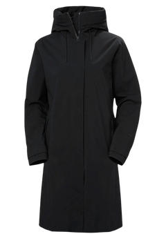 Victoria Spring Coat - Black