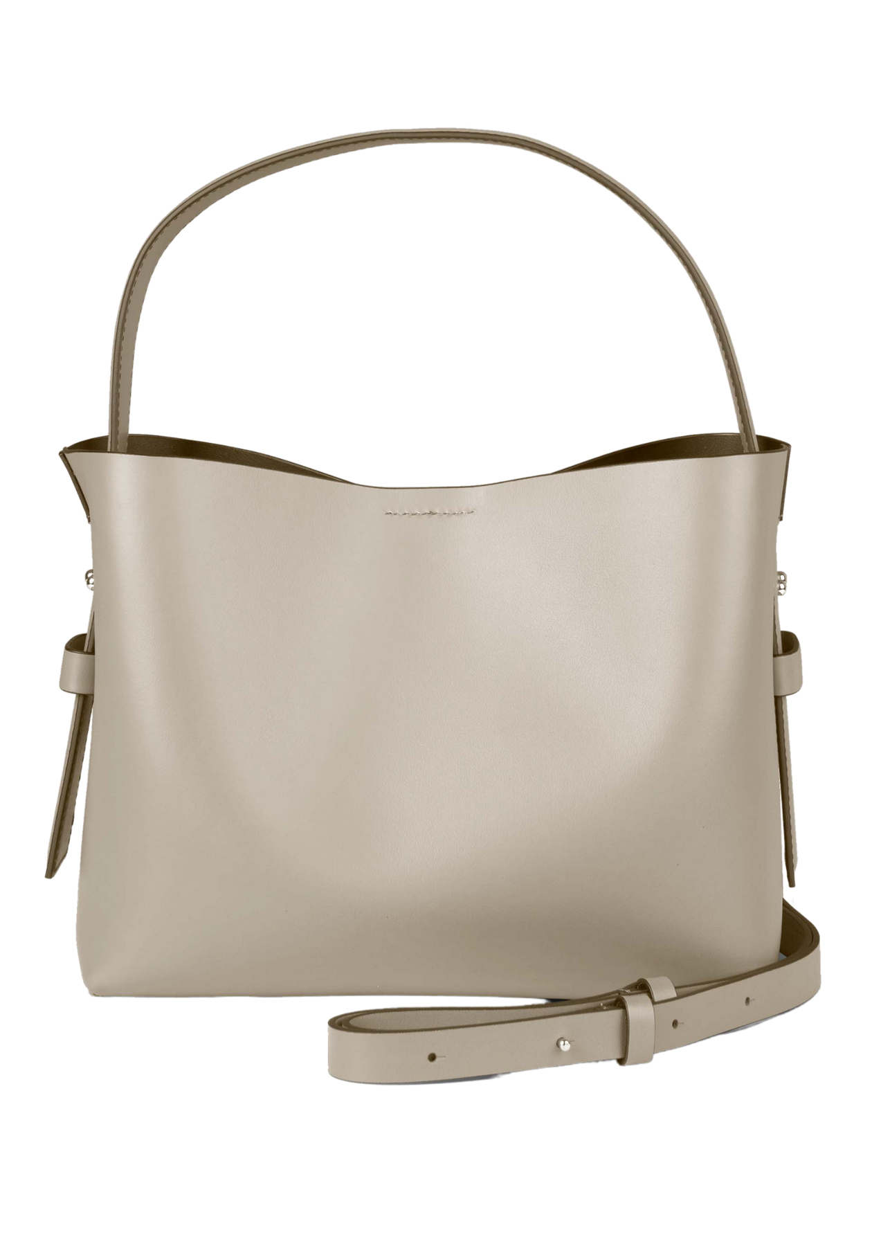 Leata Leather Bag - Roasted Cashew
