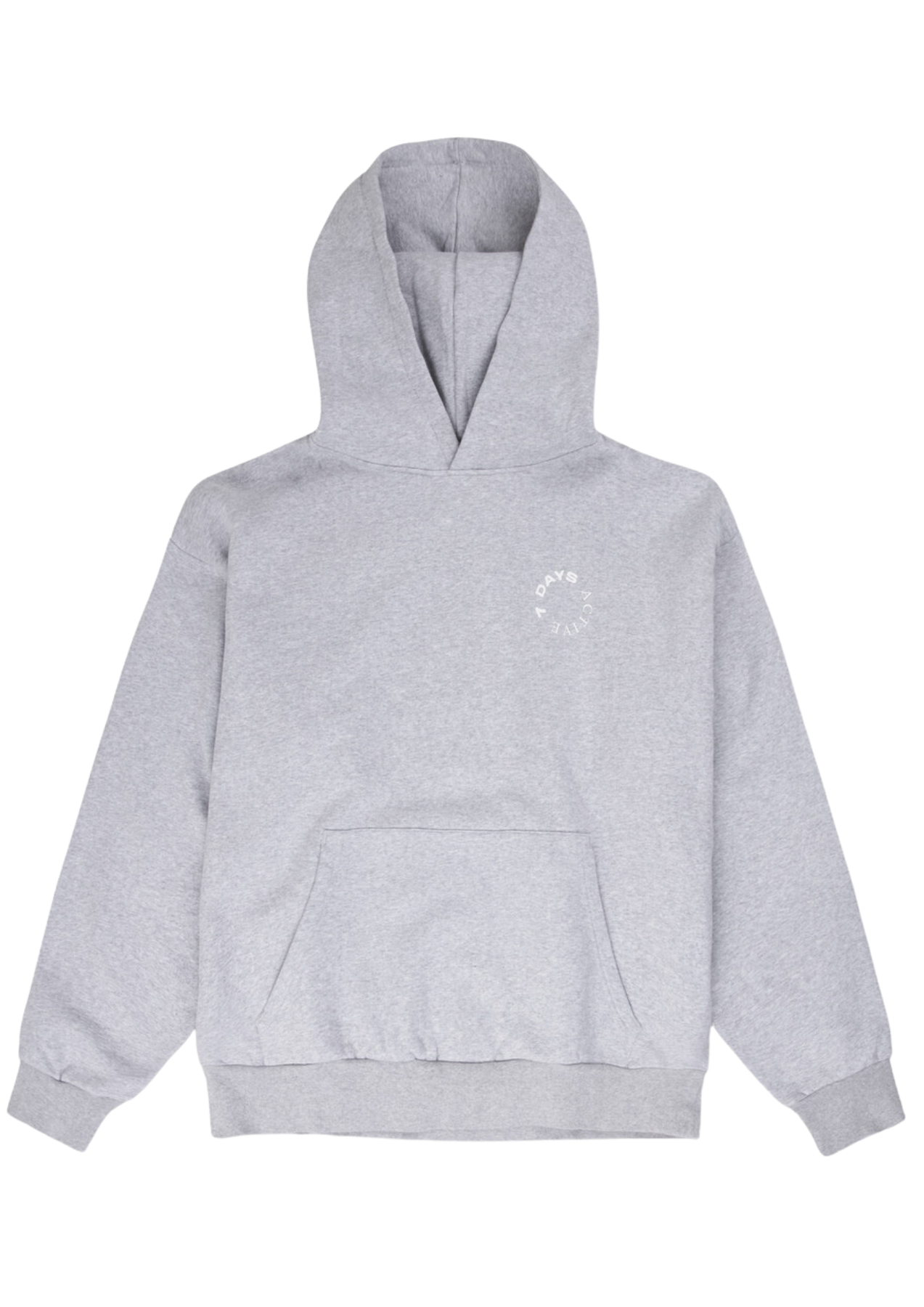 Organic Hoodie - Heather Grey