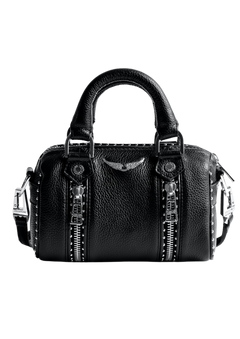 Sunny Nano Grained Leather + S - Noir