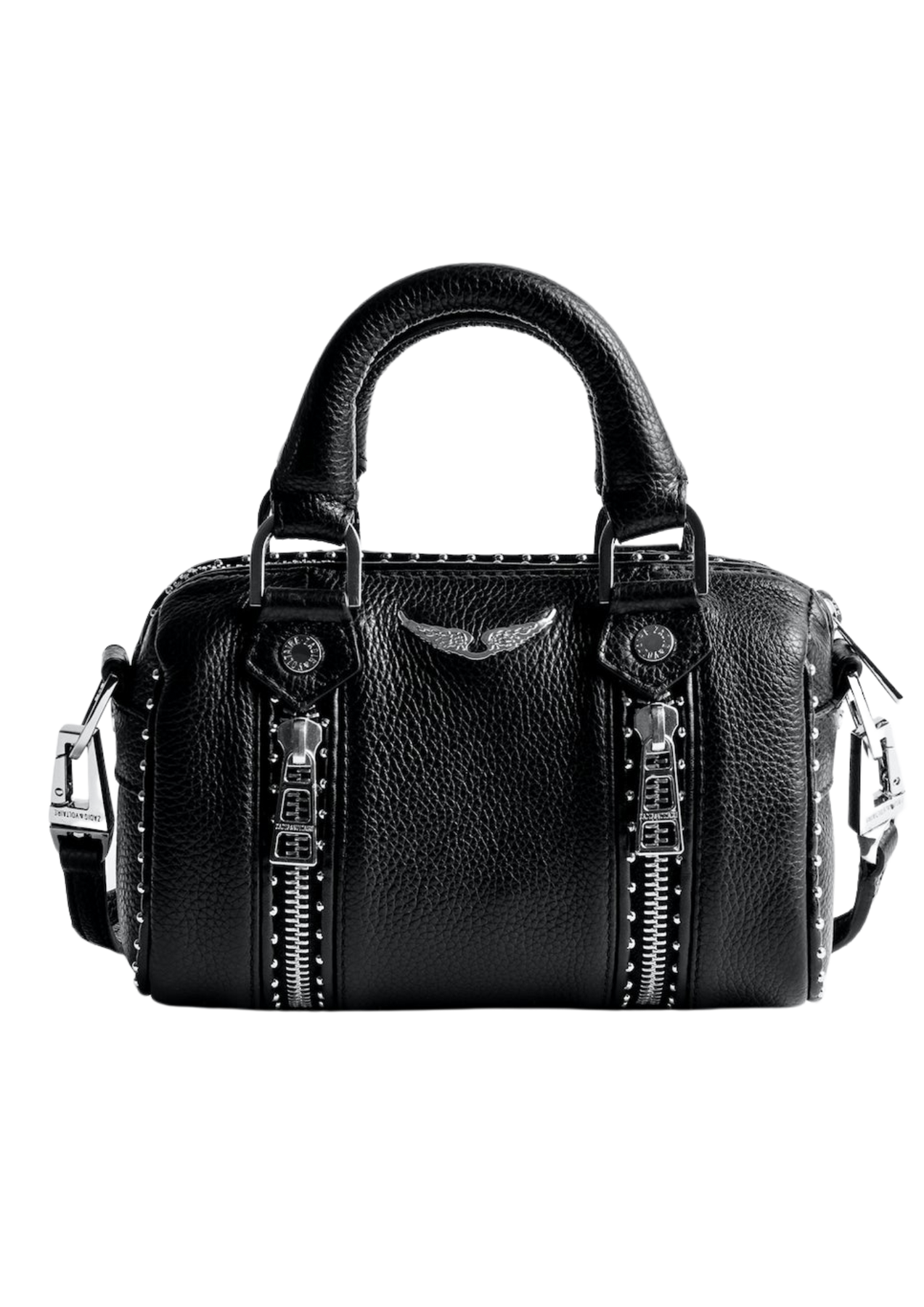 Sunny Nano Grained Leather + S - Noir