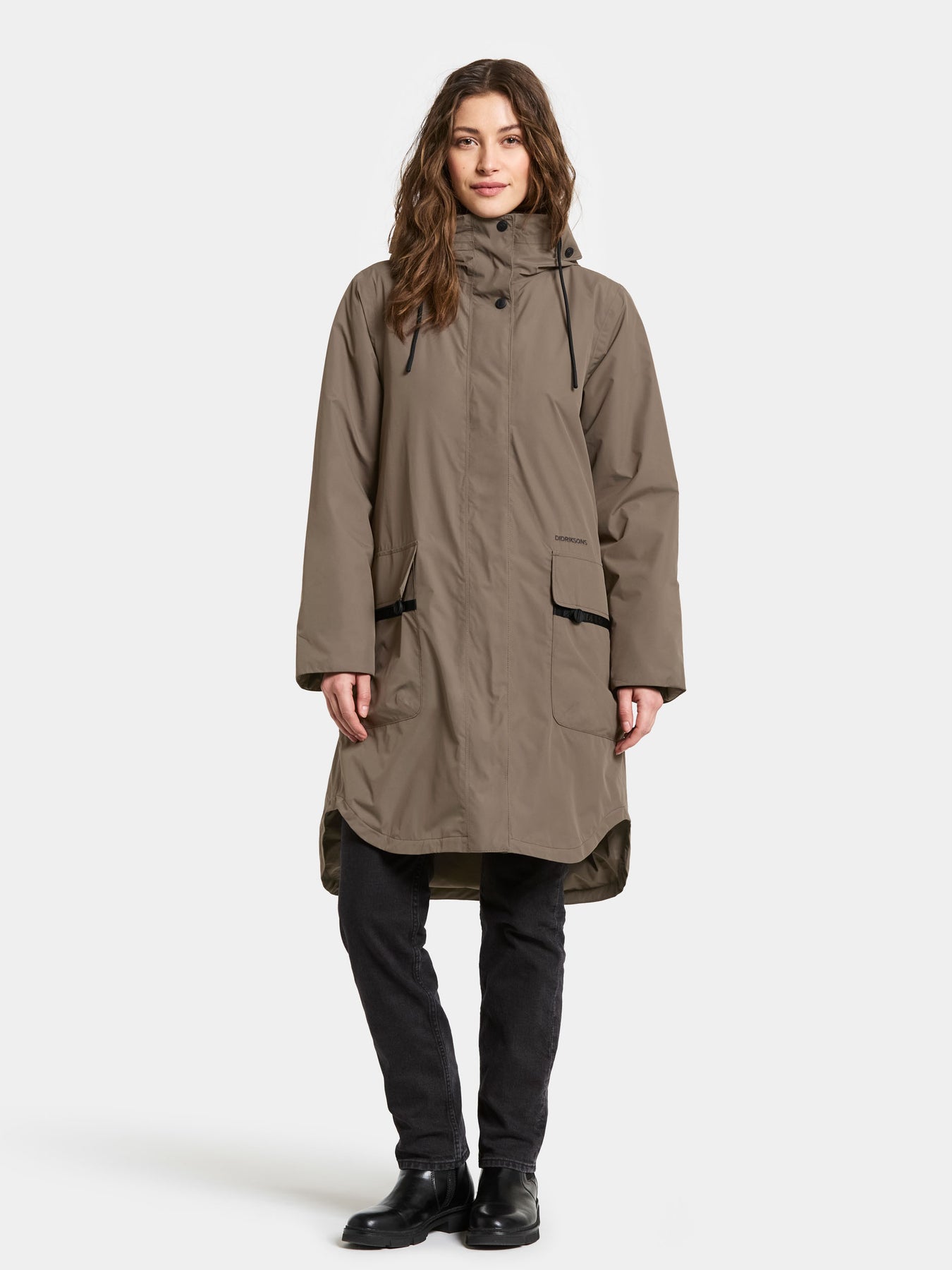 Didriksons Aiko Parka 2 - Mocha Brown
