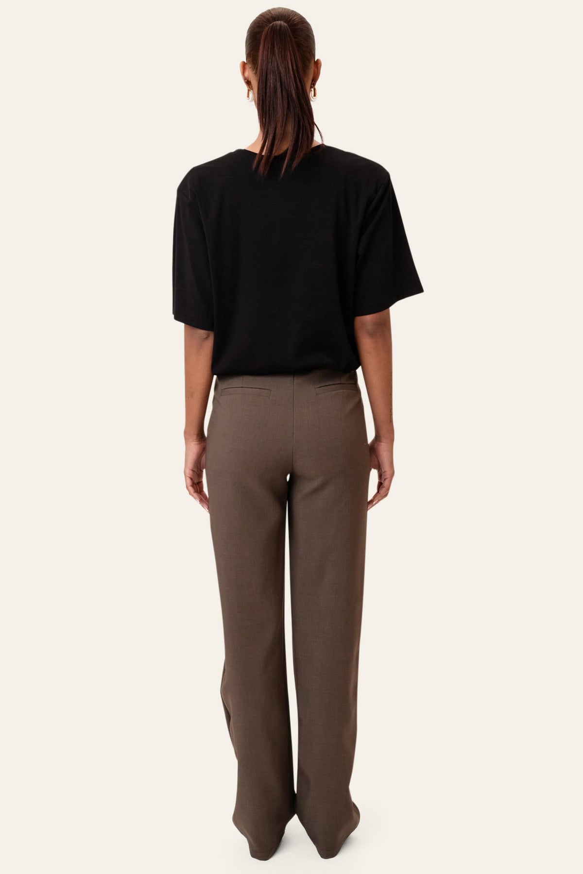 Signatureic Pants - Mörkbrun