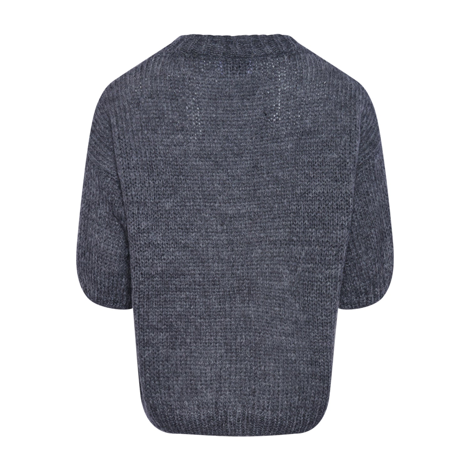 Amour Knit - Dark Grey/Pink