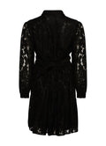 Pixi Shirt Dress Lace - Black