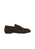 Aven Leather Loafers - Suede Brown
