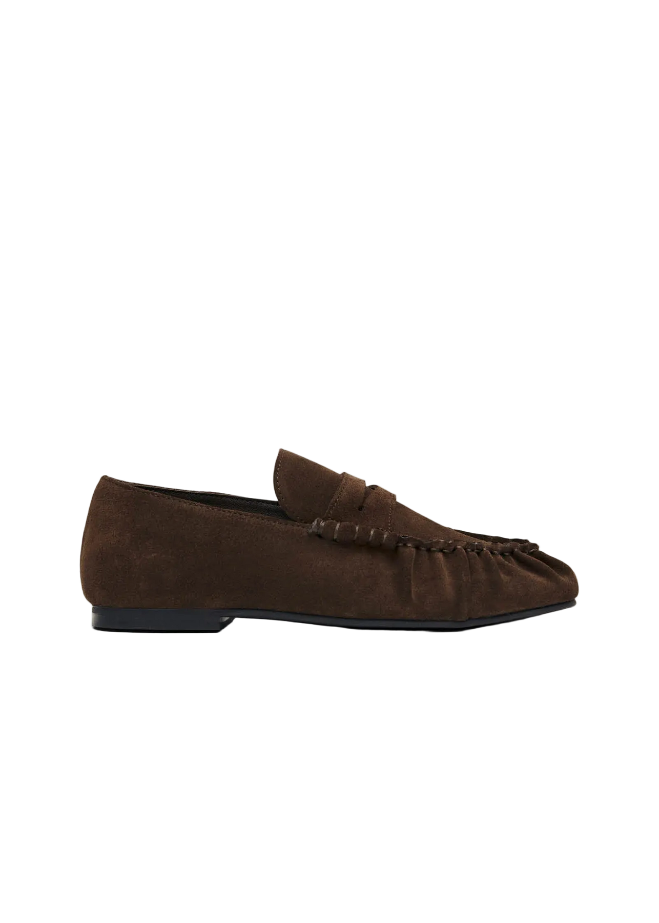 Aven Leather Loafers - Suede Brown
