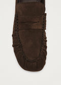 Aven Leather Loafers - Suede Brown