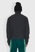 Henri Aran Knit Jumper - Brown