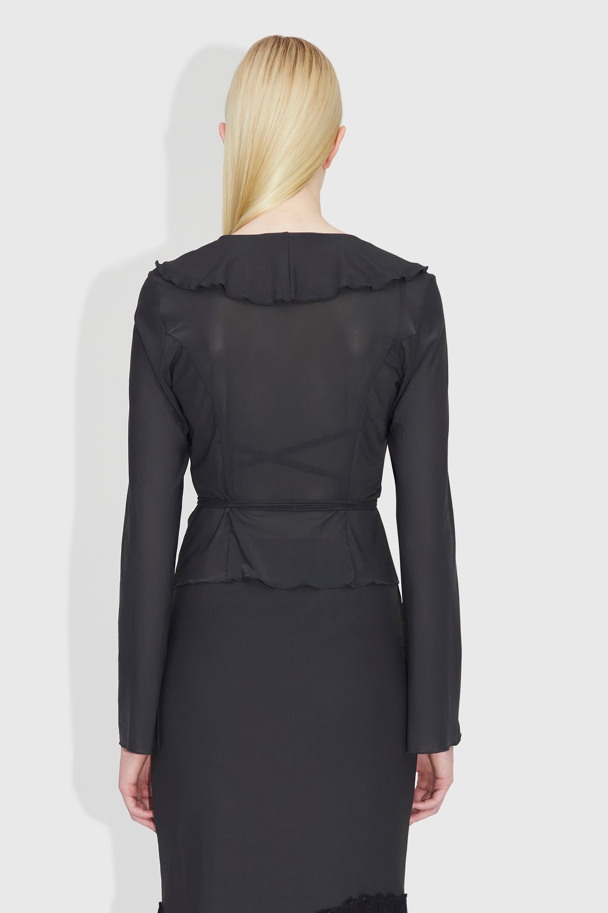 Hannah Blouse - Dark Grey