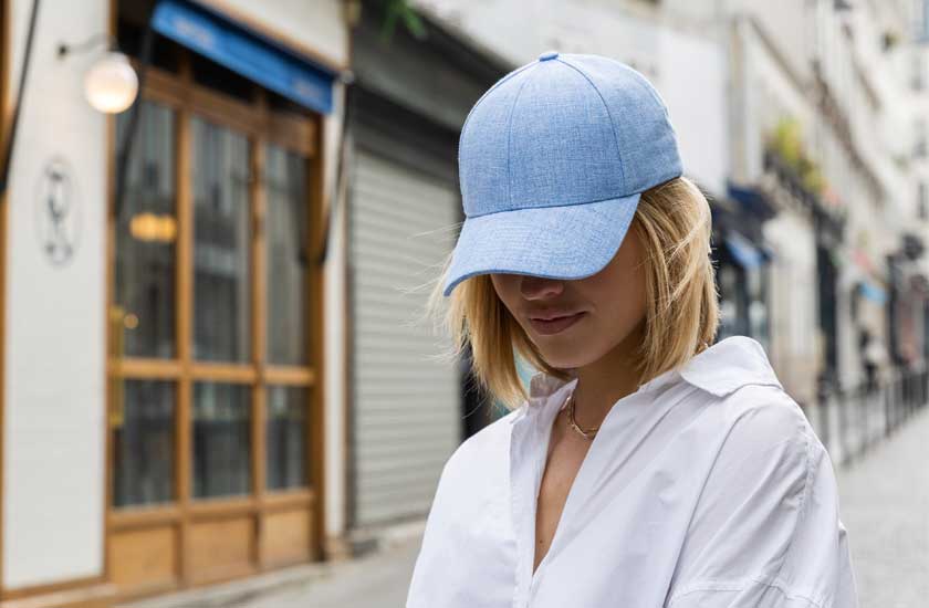 Azure Blue Linen